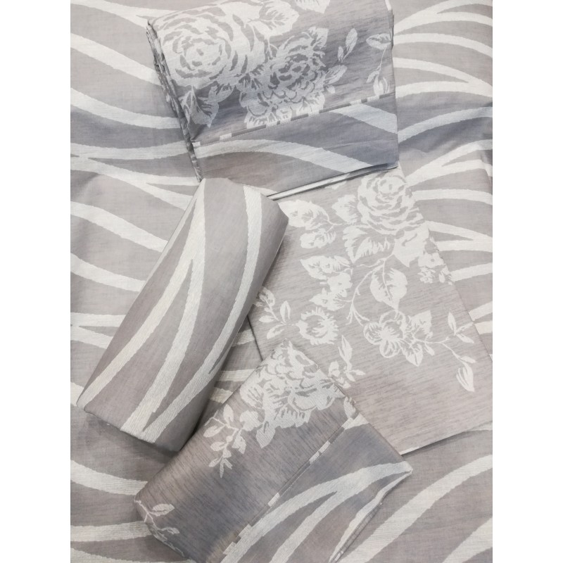 ΣΕΤ ΣΕΝΤΟΝΙΑ ΔΙΠΛΑ E317 GREY BOUQUET